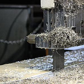 Sägen von Flachstahl, Rundstahl und Blechen