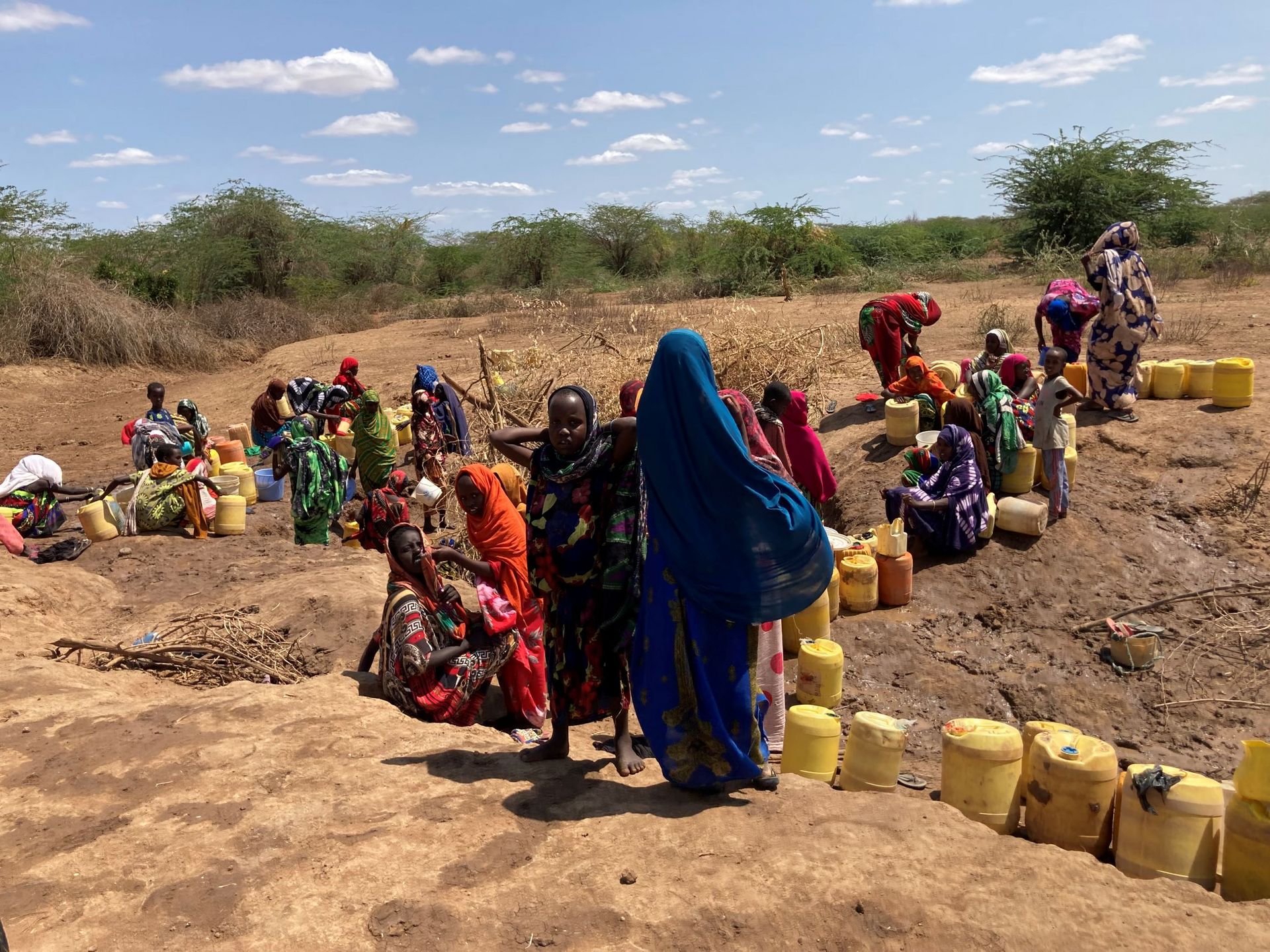 Projekt der Welthungerhilfe - Hunger in Ostafrika Projekt der Welthungerhilfe