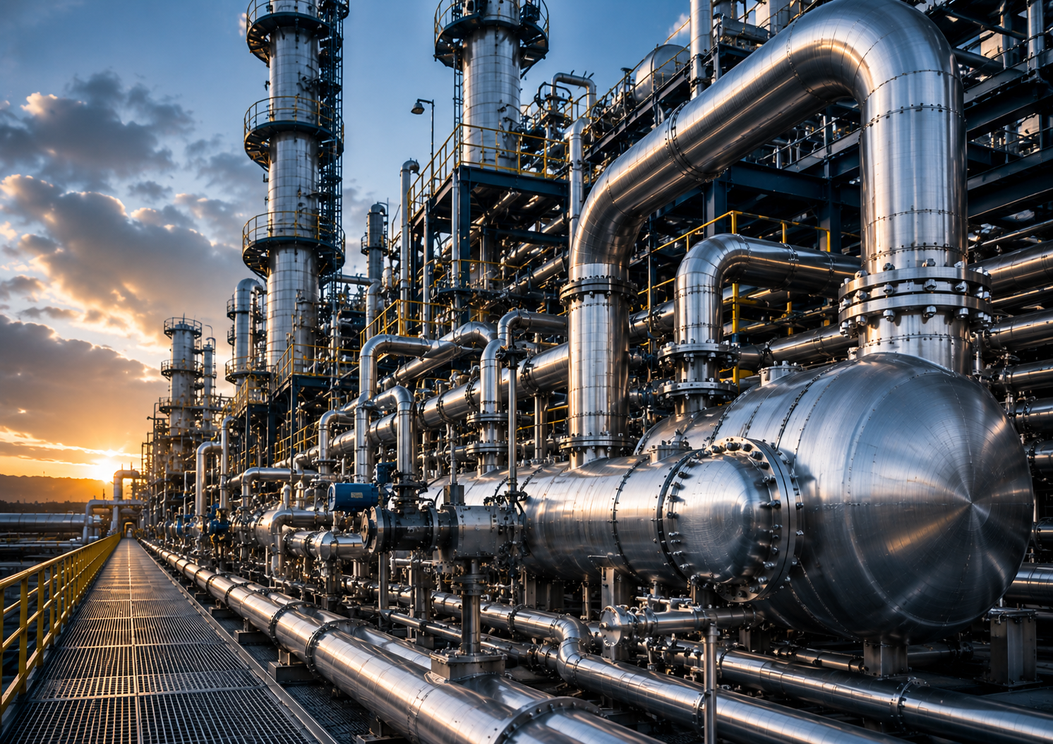 Stahl für Industrieanlagen Stahl für Industrieanlagen